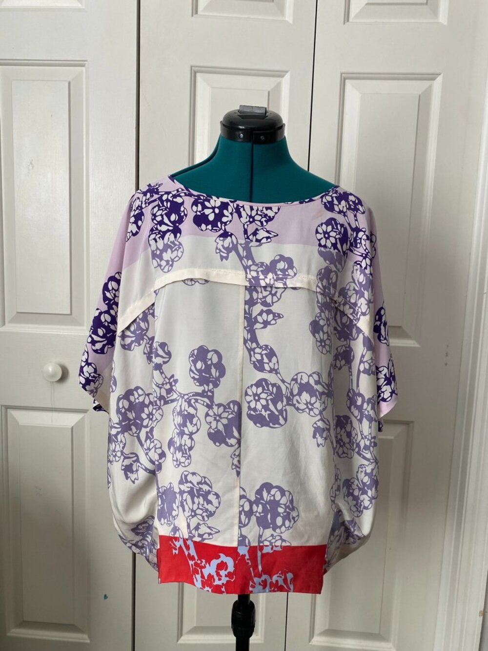 Diane Von Fustenberg Silk Blouse